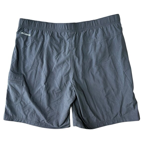 Columbia Hybrid Shorts Palmerston Peak Water Omni Outdoor Mens XL 9" Black - Picture 2 of 9